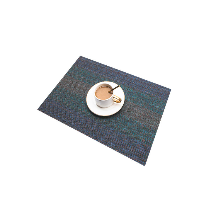 Table PVC Placemats Dining Table Place Mats Non-Slip Dish Bowl Placement Heat Resistant Easy to Clean Table Decorative Image 4