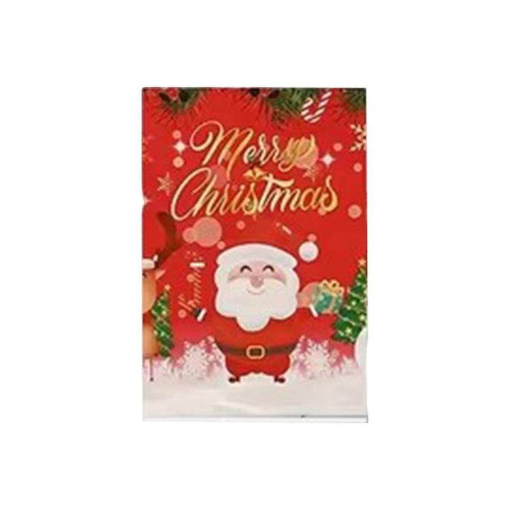 Christmas Disposable Tablecloth Red Santa Snowman Reindeer Snowflake Table Cover for Home Parties Office Xmas Decoration Image 2