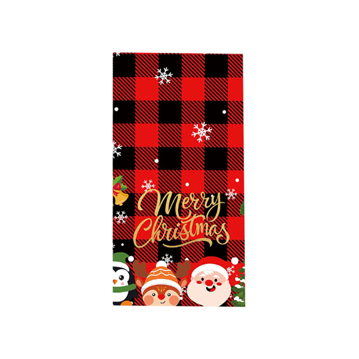 Christmas Disposable Tablecloth Red Santa Snowman Reindeer Snowflake Table Cover for Home Parties Office Xmas Decoration Image 4