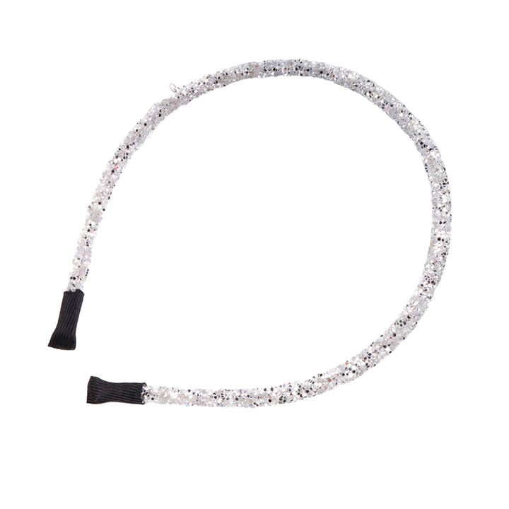 Women Hair Hoop Sparkling Sequins Elastic Headband DIY Glitter Handmade DIY Hair Hoop Christmas Accessories Image 6