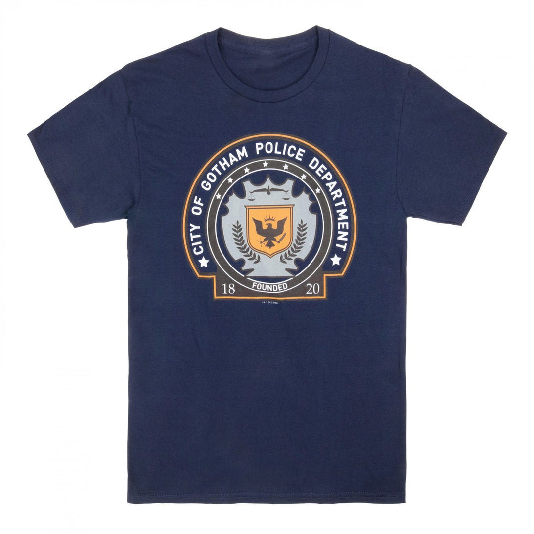 Batman GCPD Badge Logo T-Shirt Image 1