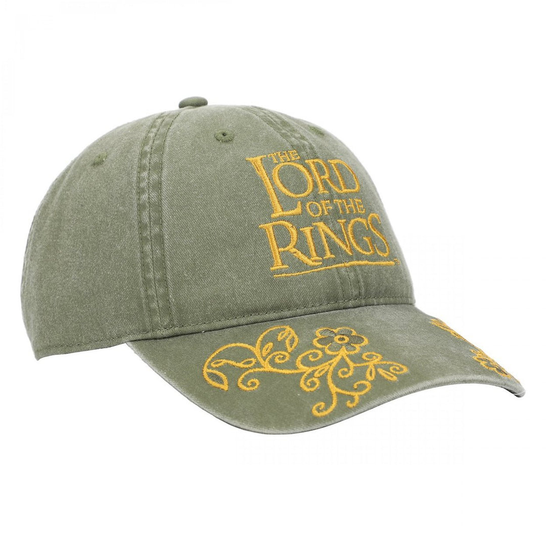 Lord of the Rings Title Logo Washed Adjustable Hat Image 3