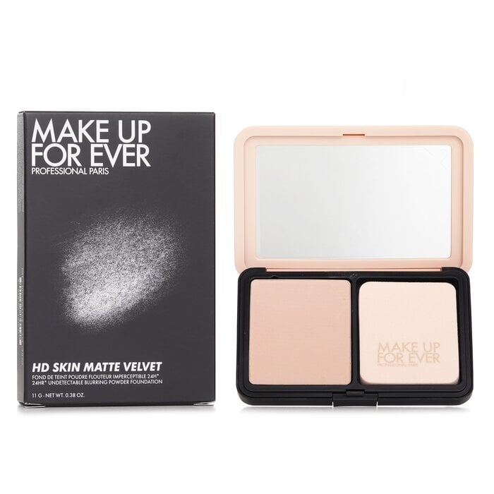 Make Up For Ever - HD Skin Matte Velvet Powder Foundation - 1R02(11g) Image 1