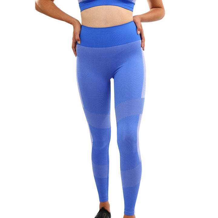 Arleta Seamless Leggings - Blue Image 1