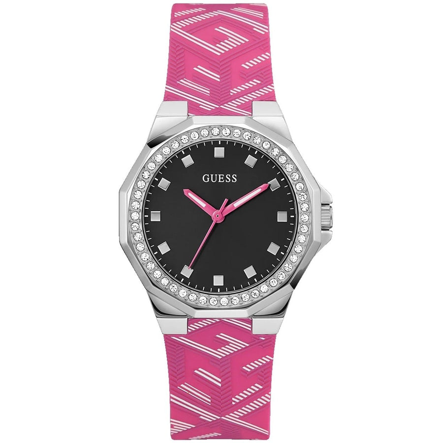 Guess Womens Avril Black Dial Watch - GW0598L1 Image 1