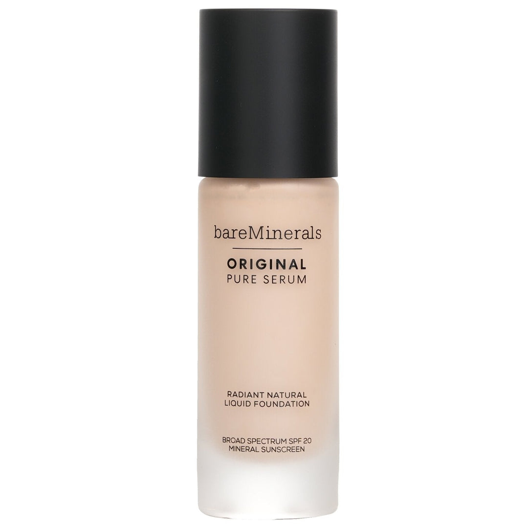 BareMinerals Original Pure Serum Radiant Natural Liquid Foundation Mineral SPF 20 - Fair Cool 1 30ml/1oz Image 1