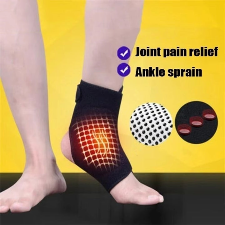 Magnetic Therapy Self-Heating Ankle Support Brace for Arthritis Relief Image 3