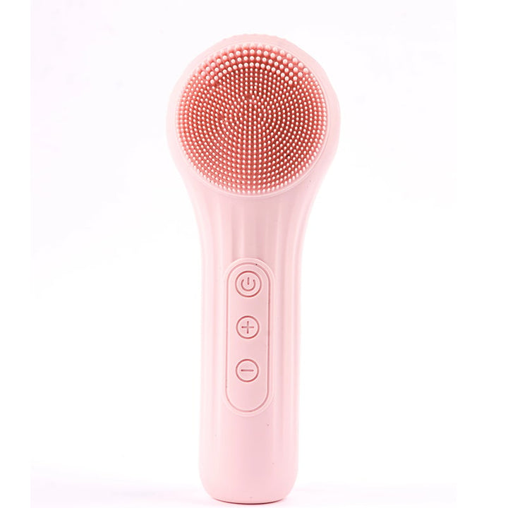 Rechargeable Sonic Waterproof Facial Cleansing Brush for Men Women Image 1