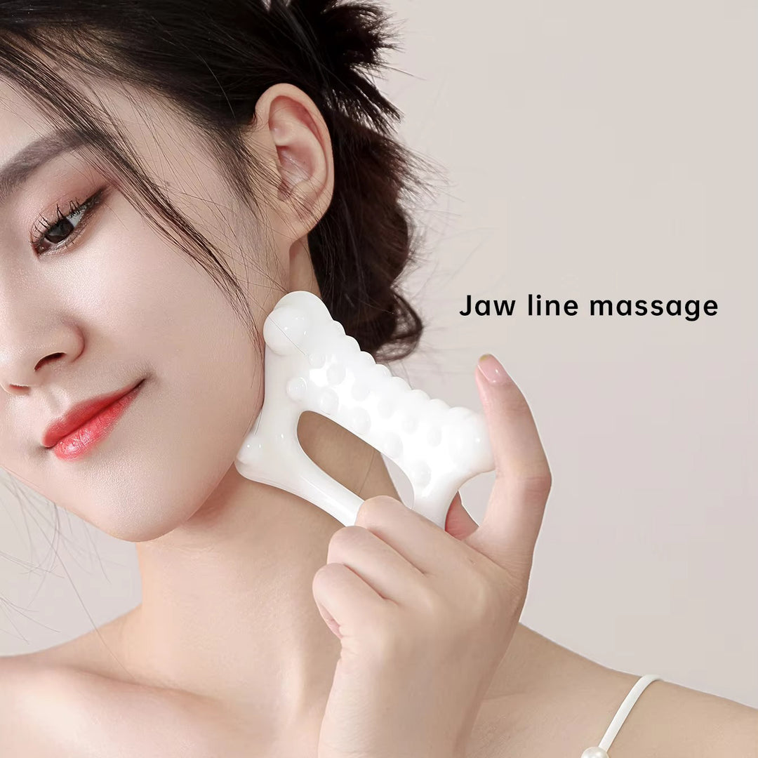 Portable Gua Sha Massage Board Resin Static-Free Scraping Plate Image 7