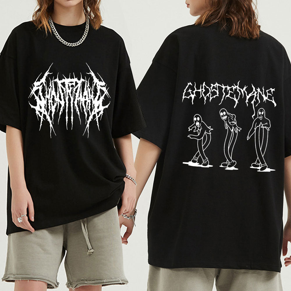 Ghostemane Graphic Print T Shirt Fashion Hip Hop Metal Rock Gothic T Shirt Streetwear Plus Size T Shirt Women Image 4