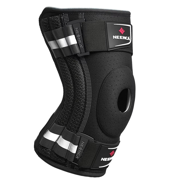 Hinged Knee Brace for Pain Relief - Support with Side Stabilizers Image 7