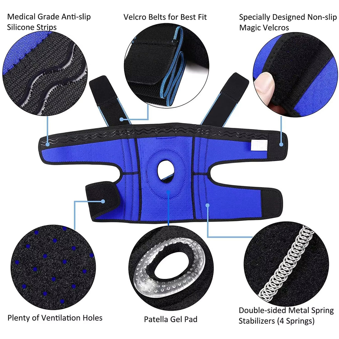 Knee Brace for Pain Relief Support with Side Stabilizers for Men Women Image 3