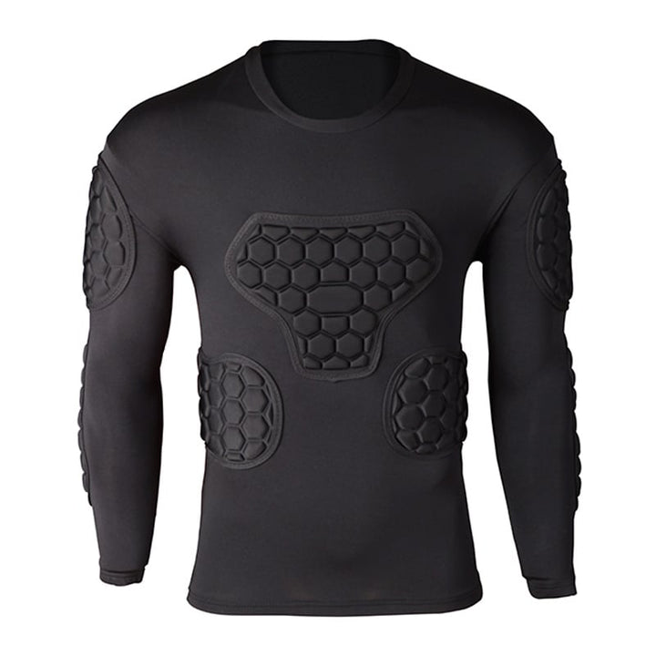 Professional goalkeeper armor uniforms football goalkeeper jerseys thicken EVA sponge elbow goalkeeper sports uniforms Image 6