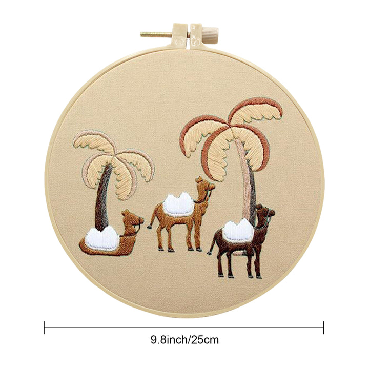 Christmas Embroidery Kit Nativity Scene Pattern Embroidery Set Beginner-Friendly DIY Embroidery Craft Kit Mother Image 11