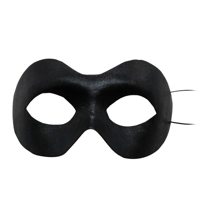 Party Masque Adults Retro Sexy Black Masque Half-Face Halloween Costume Masque for Venetian Masquerade Cosplay Parties Image 1