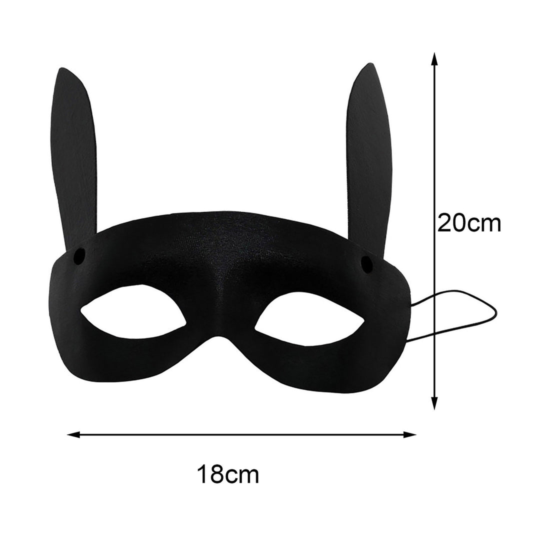 Party Masque Adults Retro Sexy Black Masque Half-Face Halloween Costume Masque for Venetian Masquerade Cosplay Parties Image 11