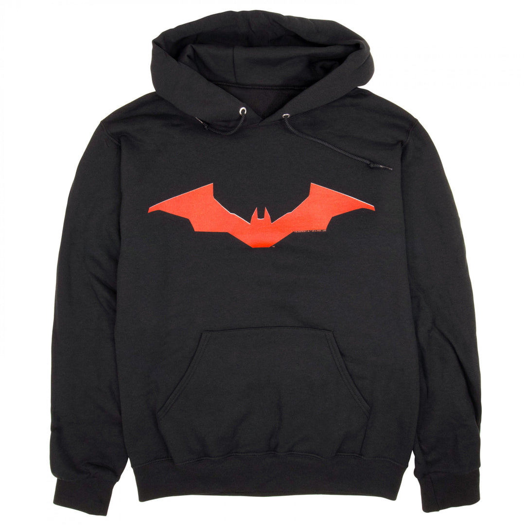 Batman Robert Pattinson Logo Hoodie Image 1