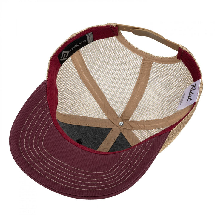 Schlitz Patch Retro Tri-Tone Cotton Twill Hat Image 4