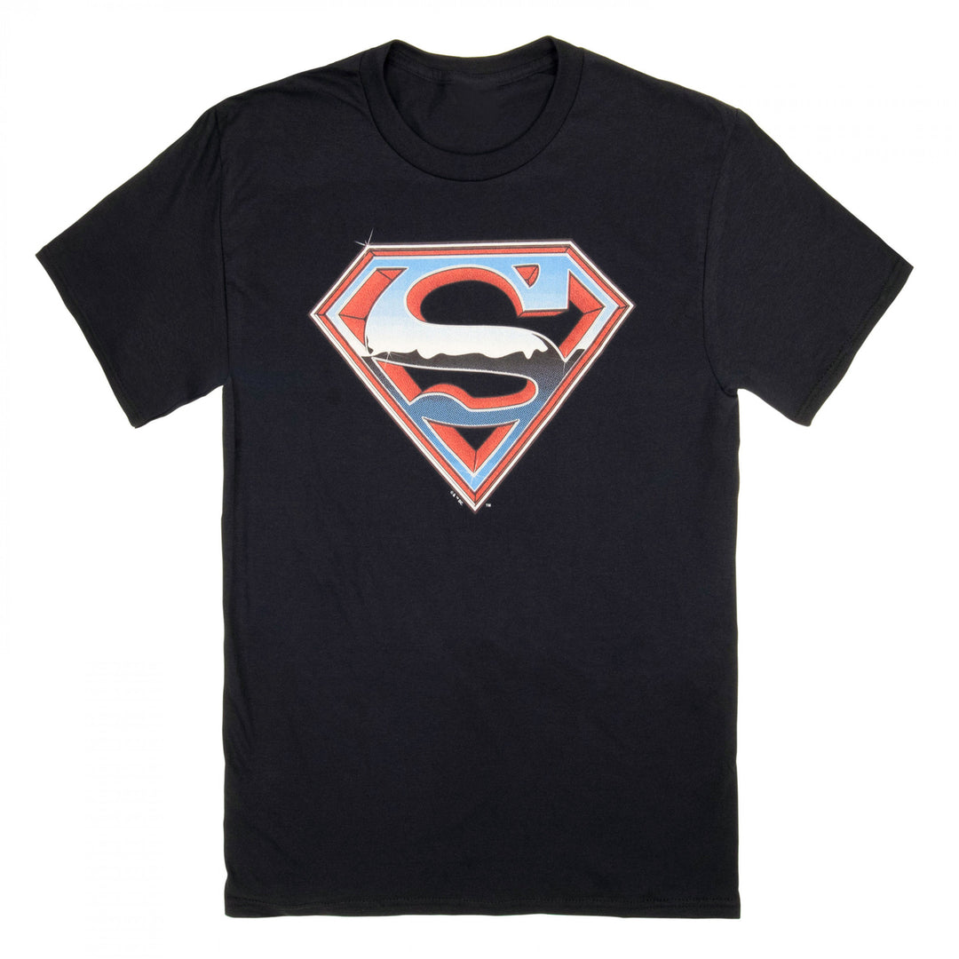 Superman Steel Logo T-Shirt Image 1