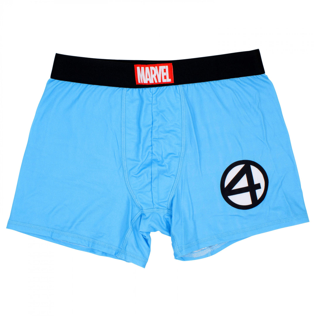 Marvel Fantastic Four Classic Logo Boxer Briefs Image 6