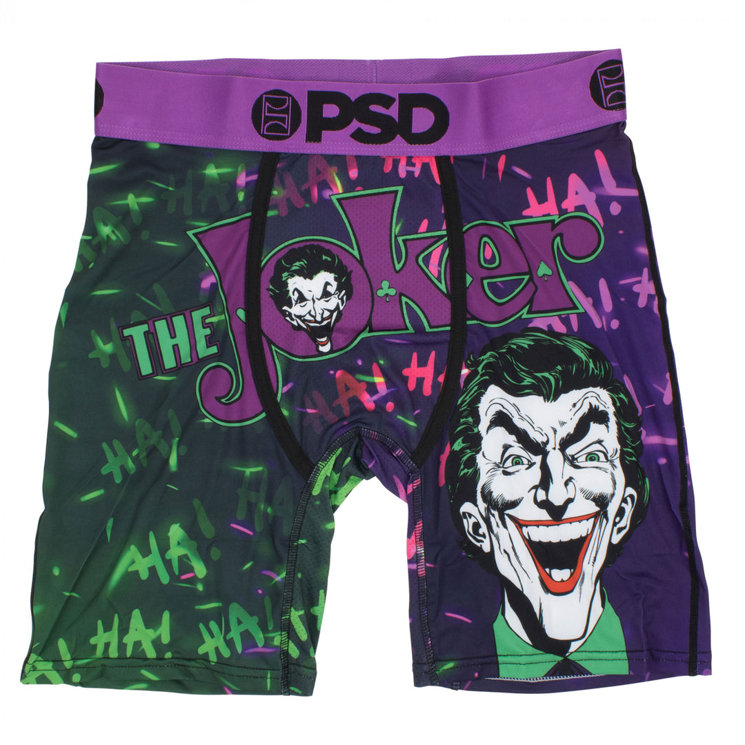 The Joker Maniacal Laugh PSD Boxer Briefs Image 4