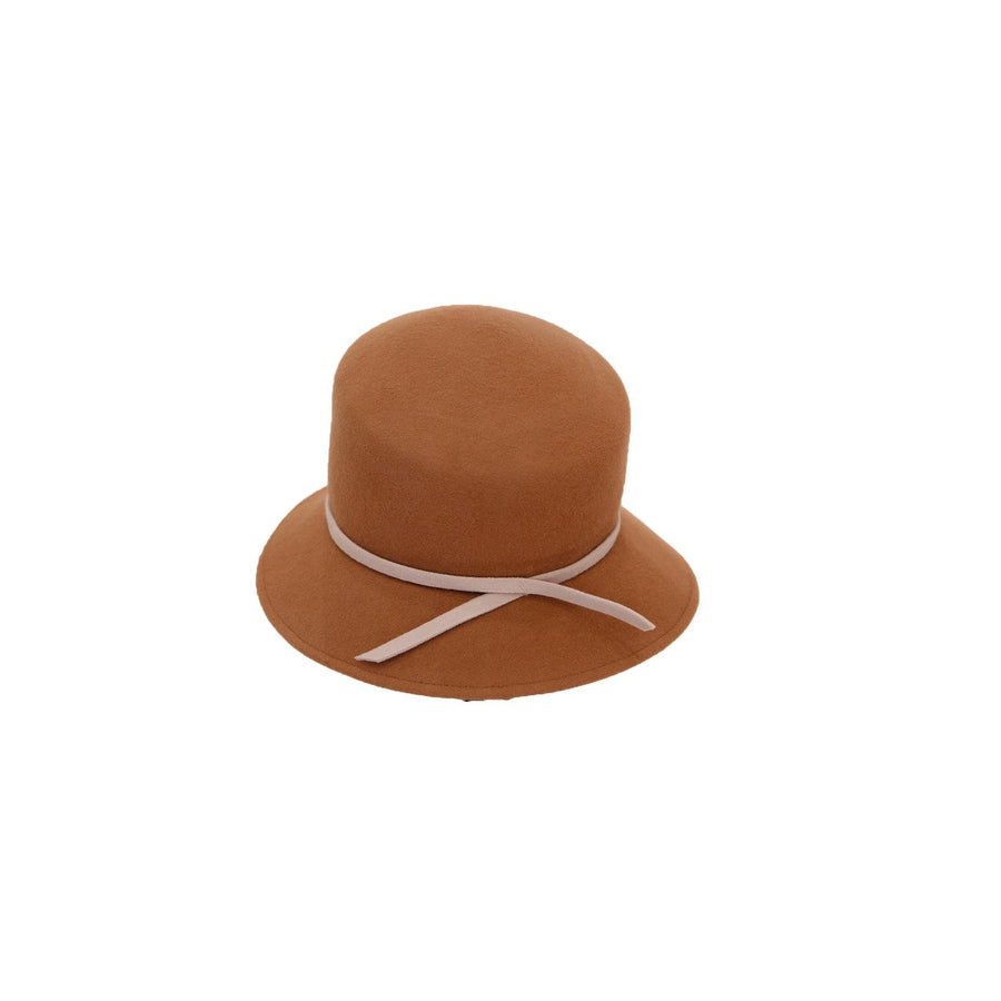 Cloche Brown Hat Image 1