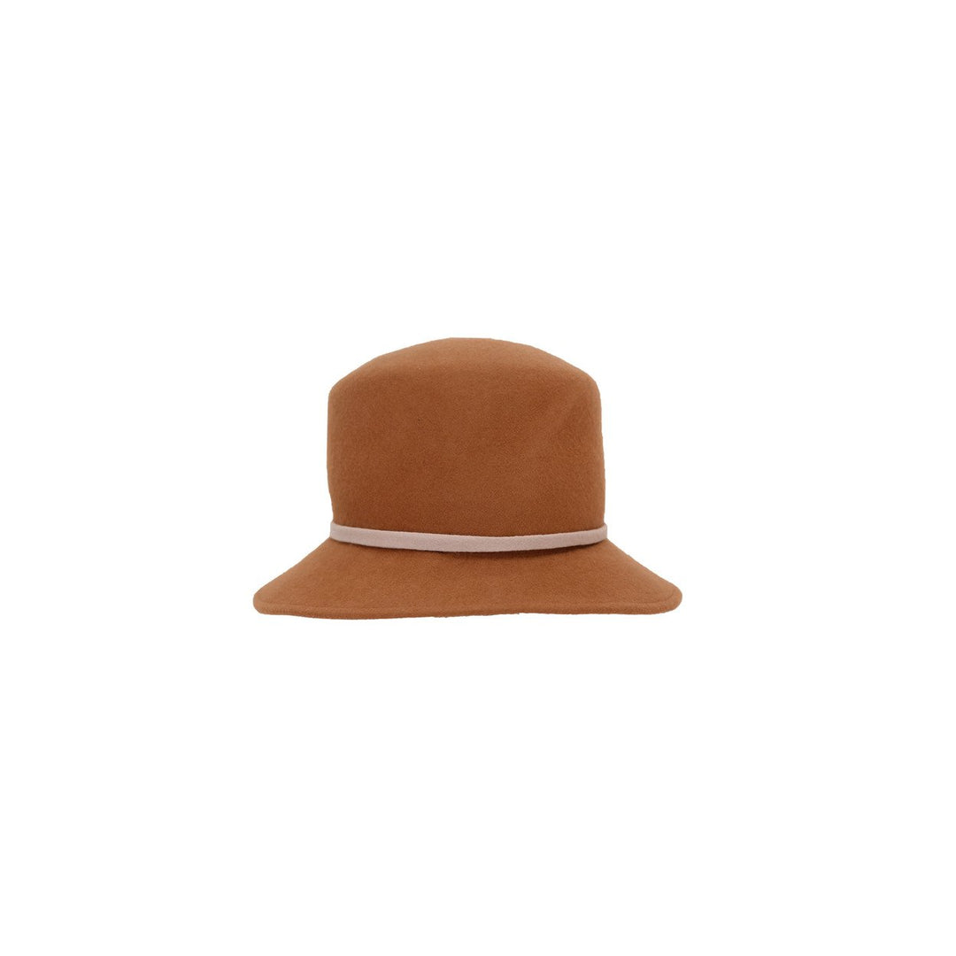 Cloche Brown Hat Image 2