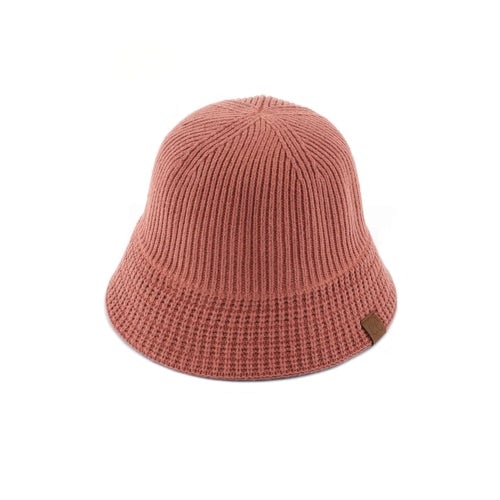 CC Beanie Ribbed Knit Adjustable Bucket Hat by Truly Contagious Image 2