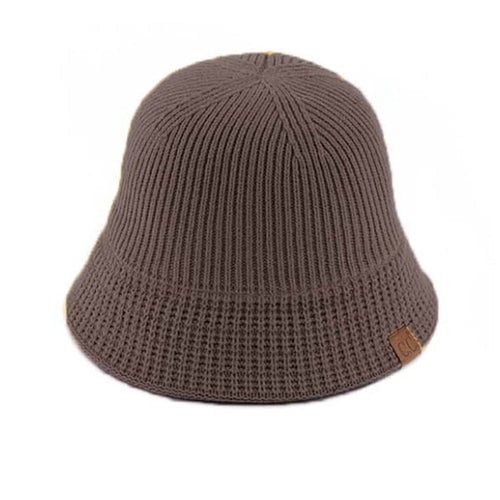 CC Beanie Ribbed Knit Adjustable Bucket Hat by Truly Contagious Image 4