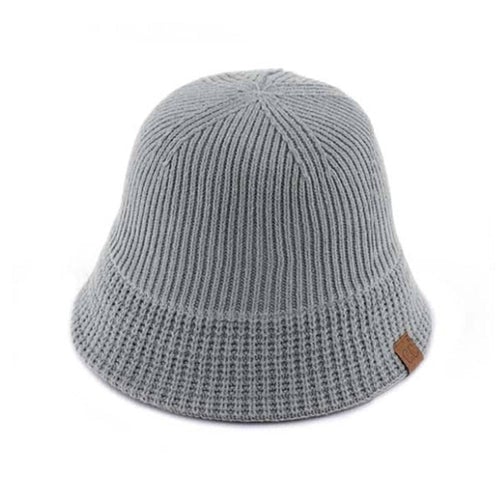 CC Beanie Ribbed Knit Adjustable Bucket Hat by Truly Contagious Image 4