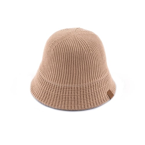 CC Beanie Ribbed Knit Adjustable Bucket Hat by Truly Contagious Image 7