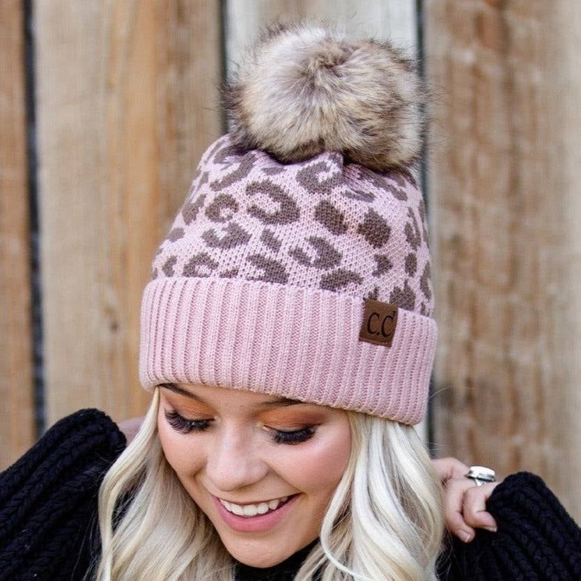 CC Beanie Trending Leopard Image 1