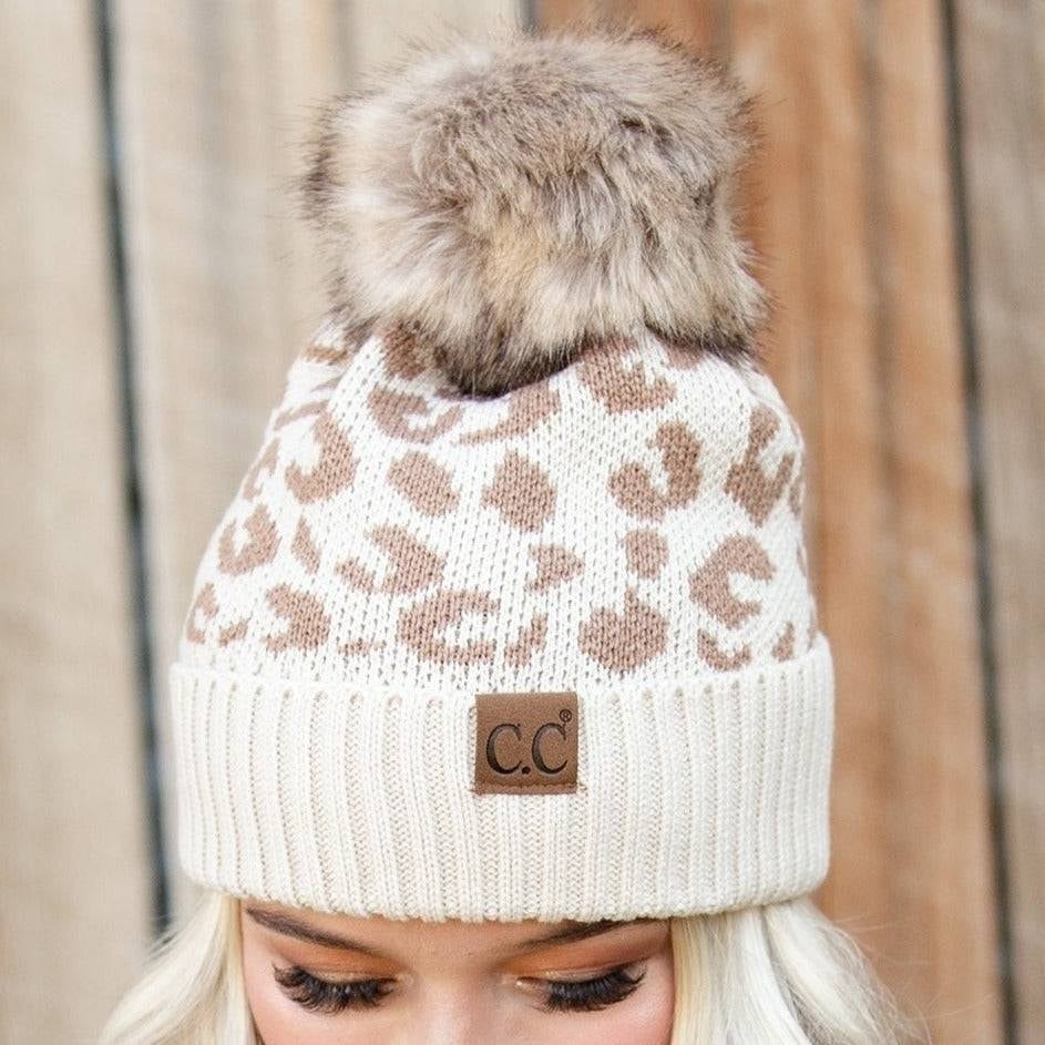 CC Beanie Trending Leopard Image 4