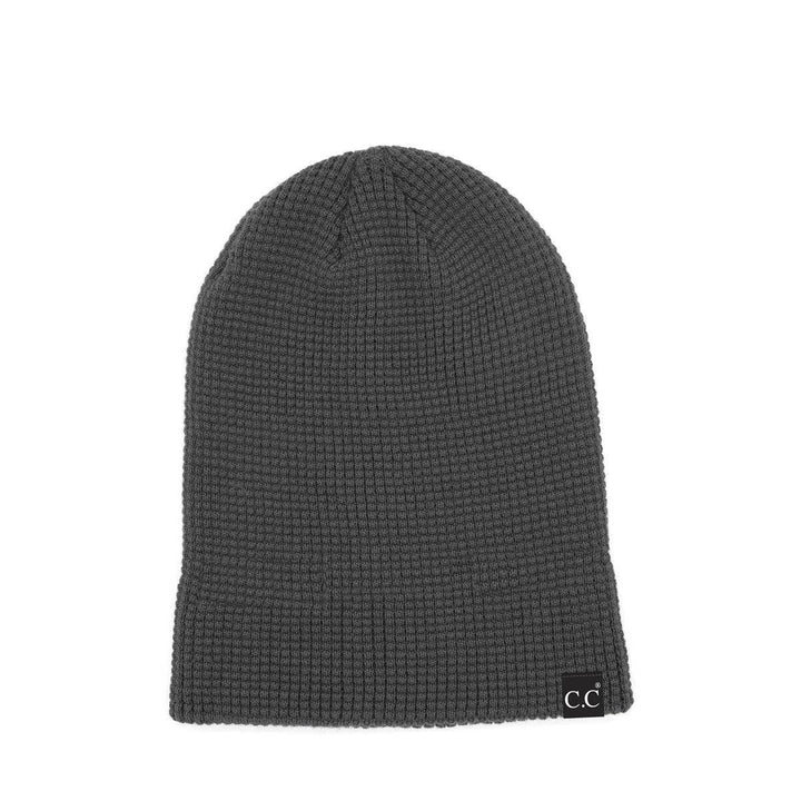 CC Beanie Waffle Knit Image 9