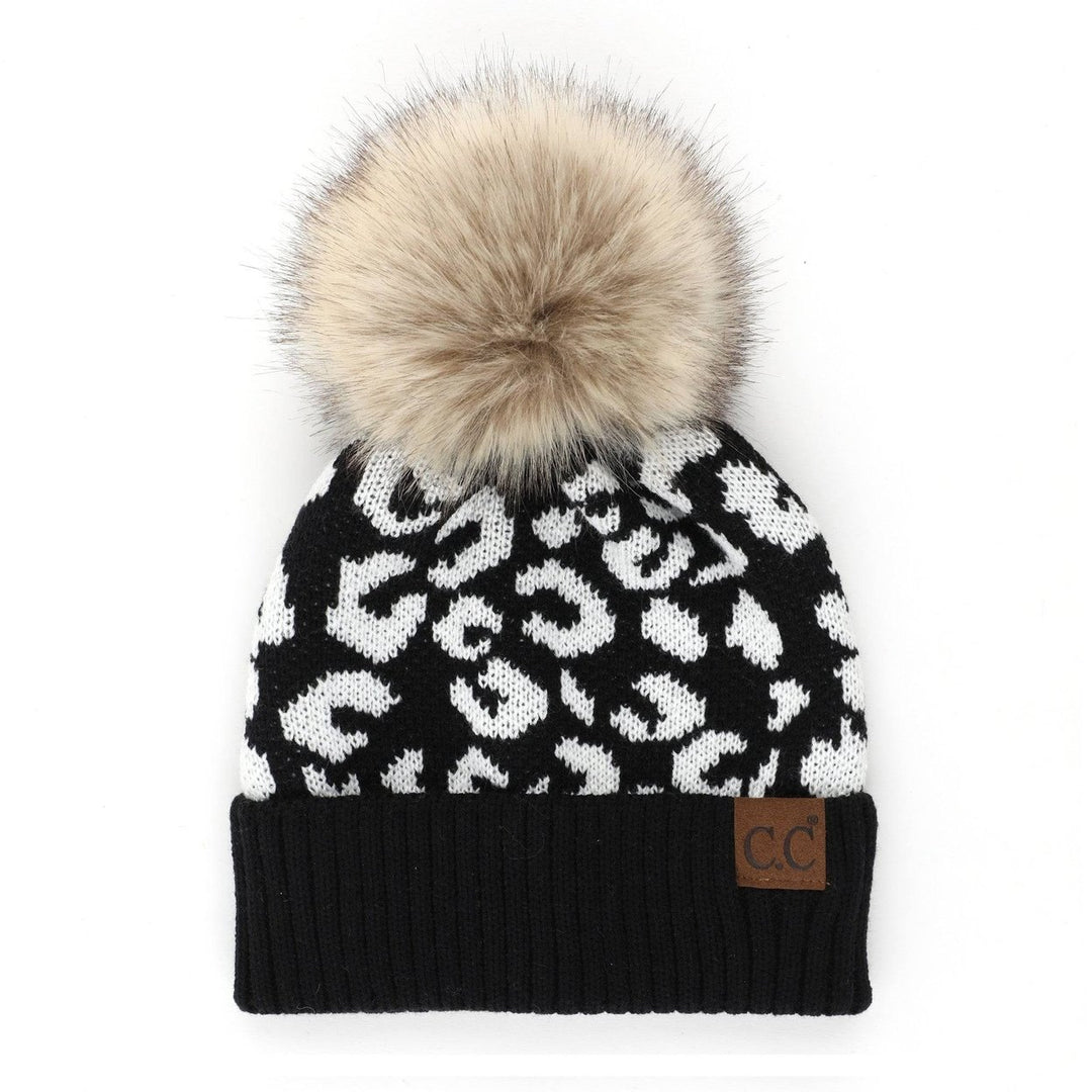 CC Beanie Trending Leopard Image 6