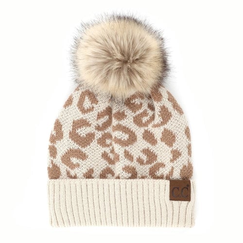 CC Beanie Trending Leopard Image 8