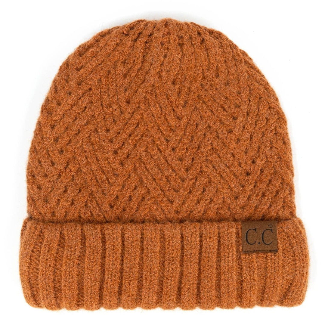 CC Beanie Wool Lined Hats by Truly Contagious Image 4