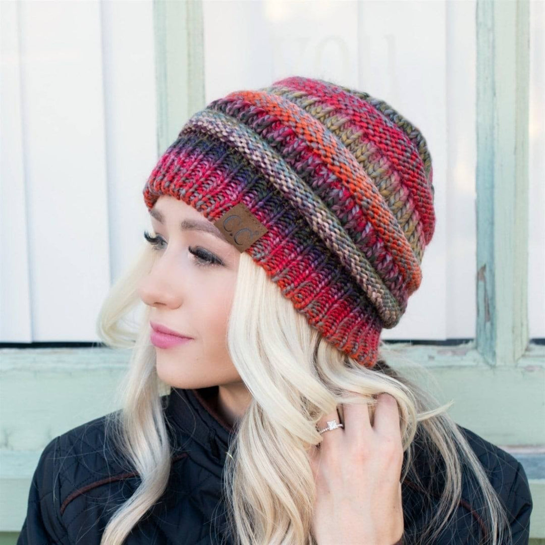 CC Comfy Striped Beanie Image 9