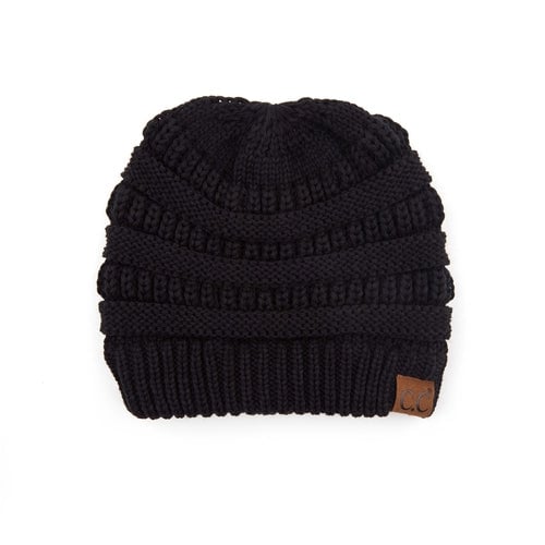 CC Criss-Cross Pony Beanie Image 2