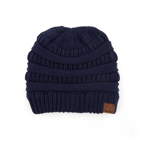 CC Criss-Cross Pony Beanie Image 6