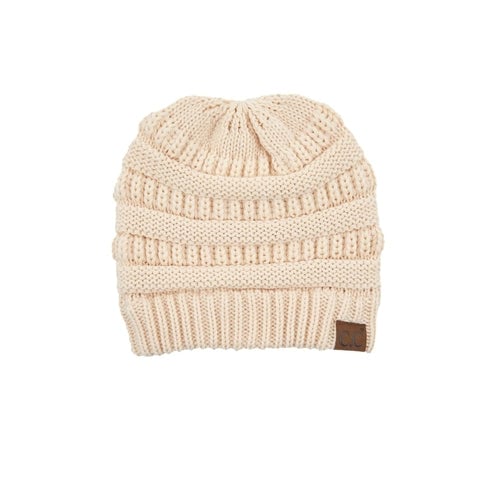 CC Criss-Cross Pony Beanie Image 8