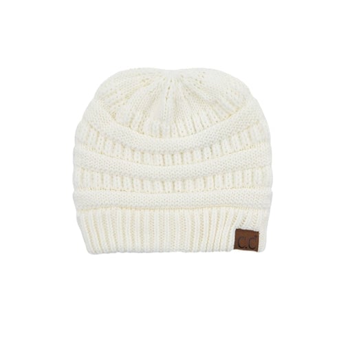 CC Criss-Cross Pony Beanie Image 9