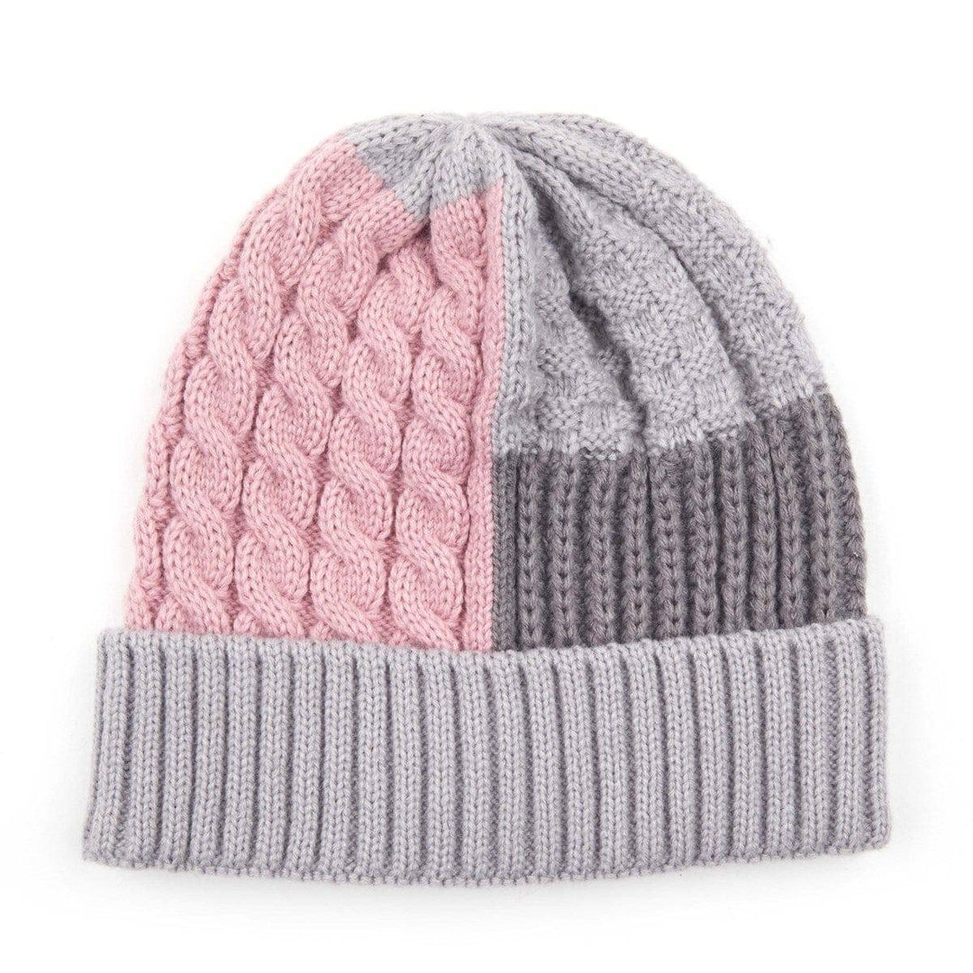 CC Multi-Color Blocking Beanie Image 8