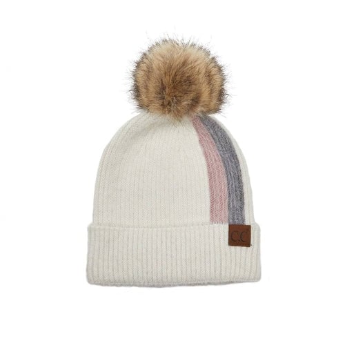 CC Sport Stripe Beanie Image 6