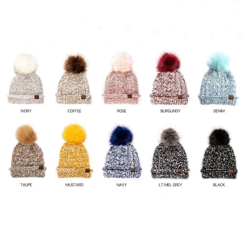 CC Speck Lined Beanie Image 3