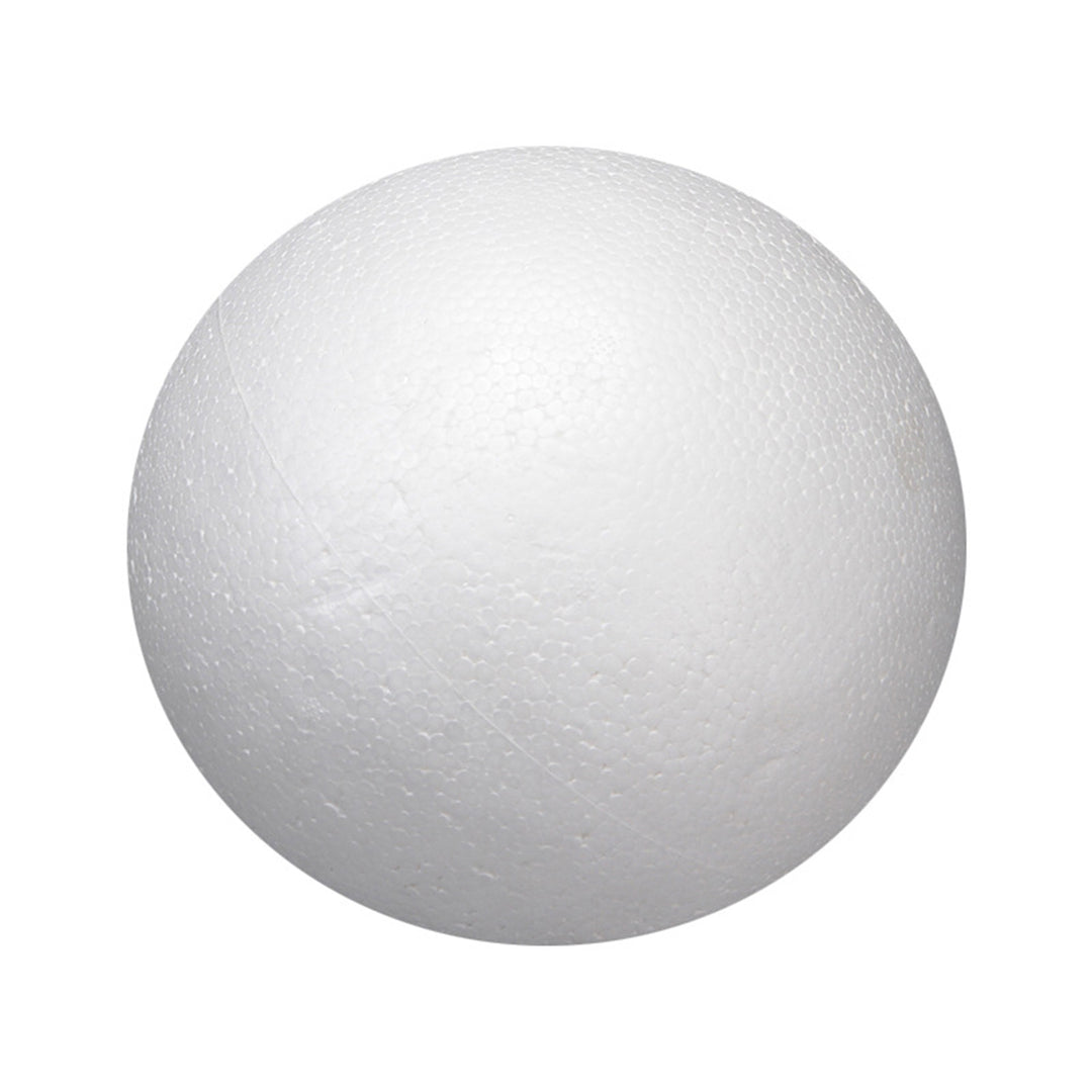 20CM White Foam Ball Wedding Holiday Christmas DIY Arts Crafts Household School Projects Smooth Round Solid Ball Image 4