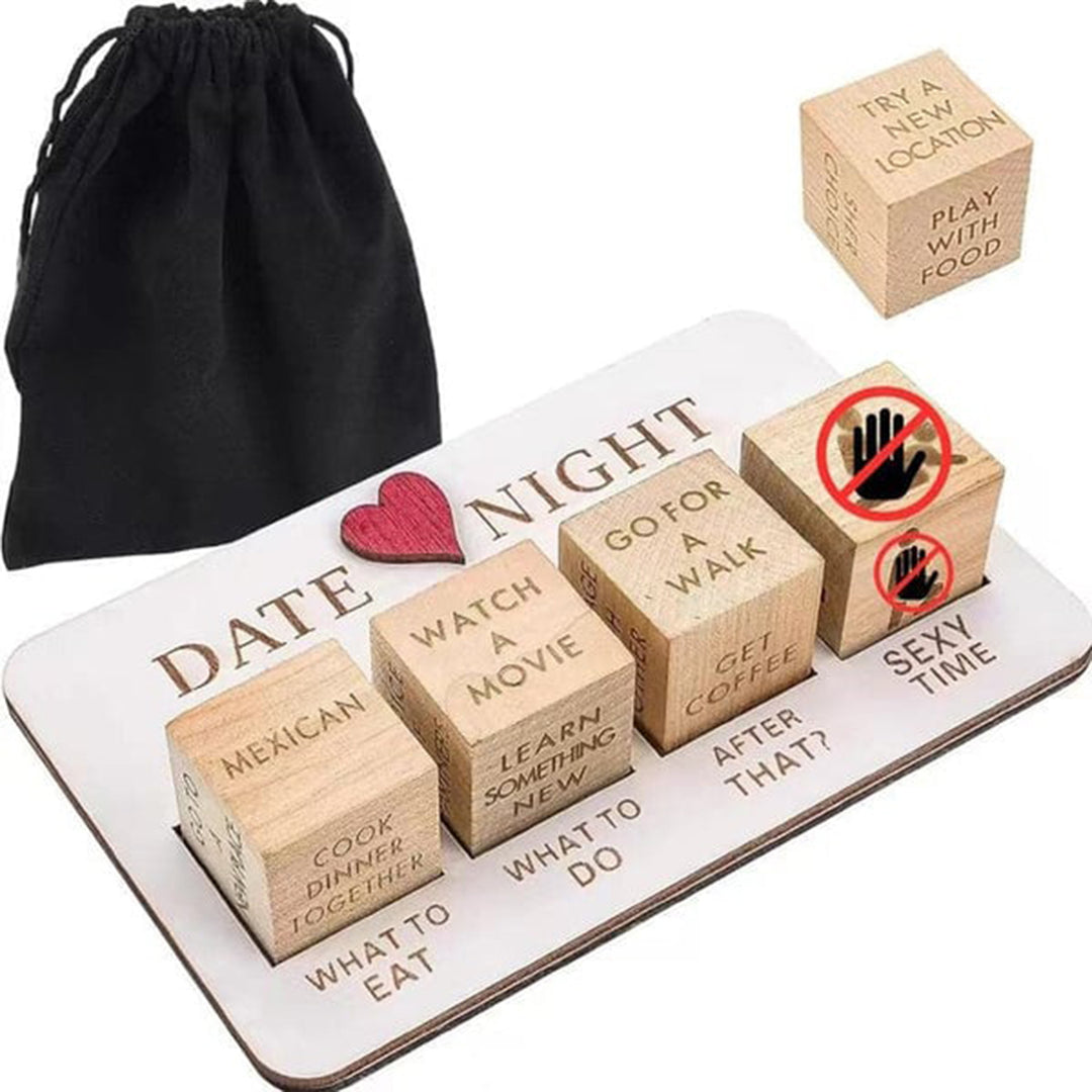 Date Night Dice Couples Gift Ideas Decision Dice Game for Him Her Romantic Date Night Ideas Anniversary Gifts for Image 7