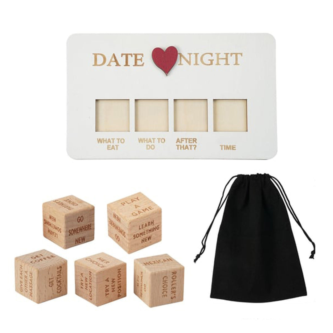 Date Night Dice Couples Gift Ideas Decision Dice Game for Him Her Romantic Date Night Ideas Anniversary Gifts for Image 9