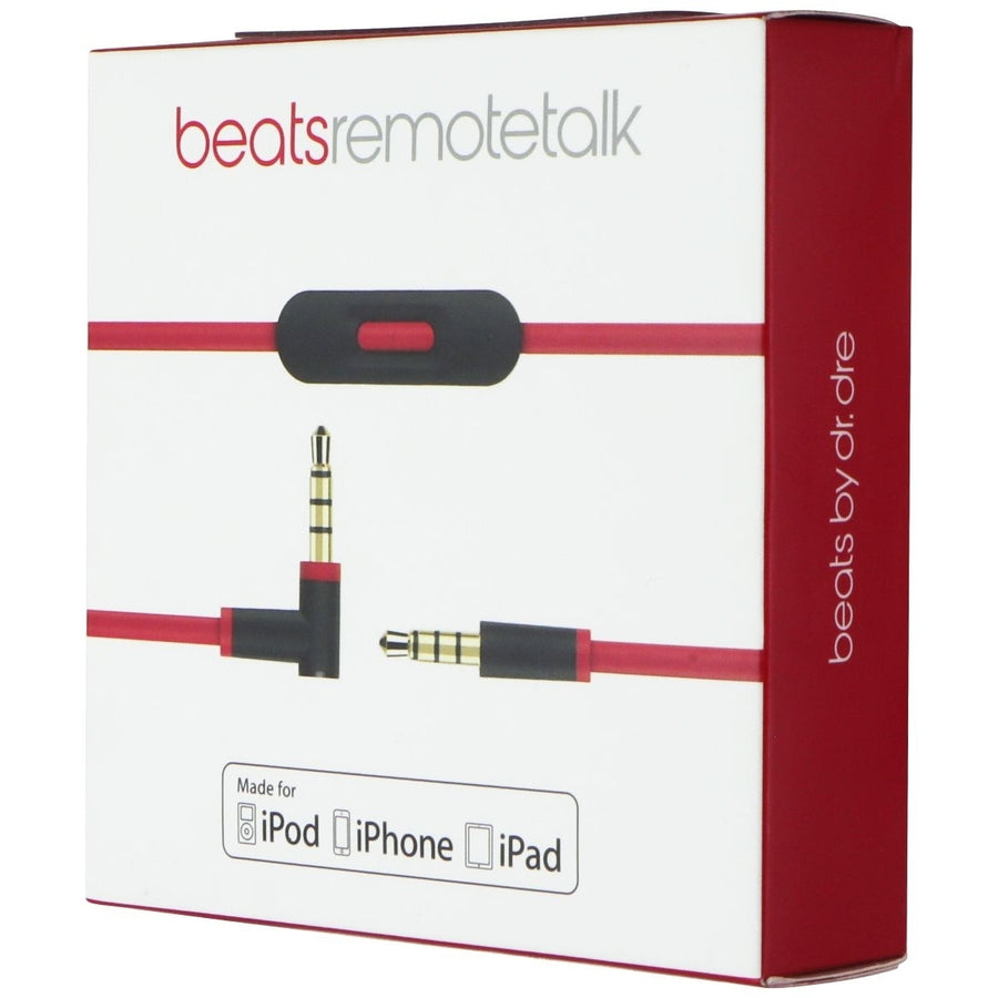 Beats by Dr. Dre (3.5mm AUX) RemoteTalk Cable for Apple Devices - Red Image 1