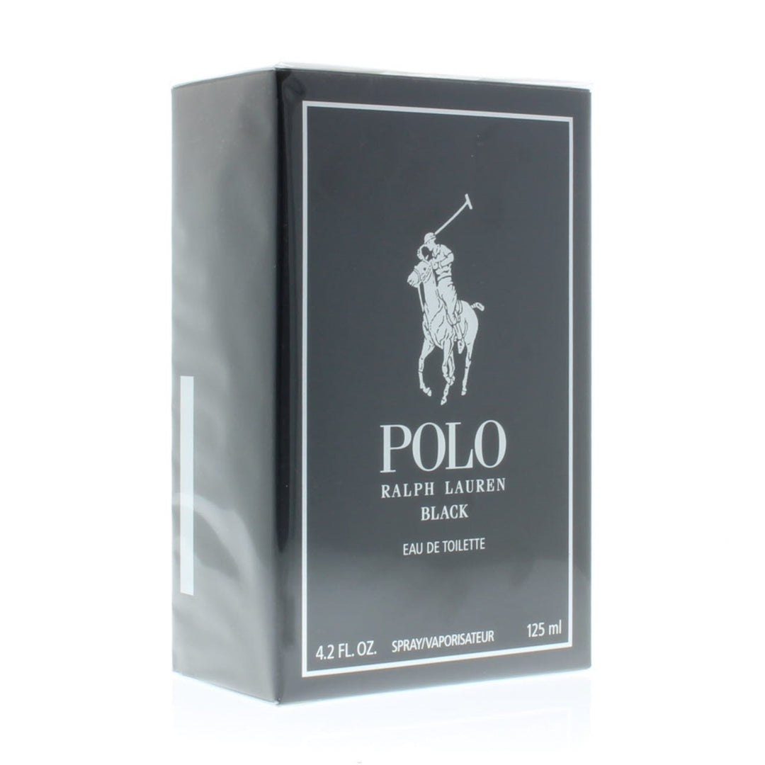 Ralph Lauren Polo Black Eau De Toilette for Men 125ml/4.2oz Image 1